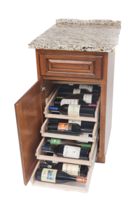 Wine Logic Three Tray 18 Bottle Storage Wine Rack - 22.25 x 11 x 16.13 in